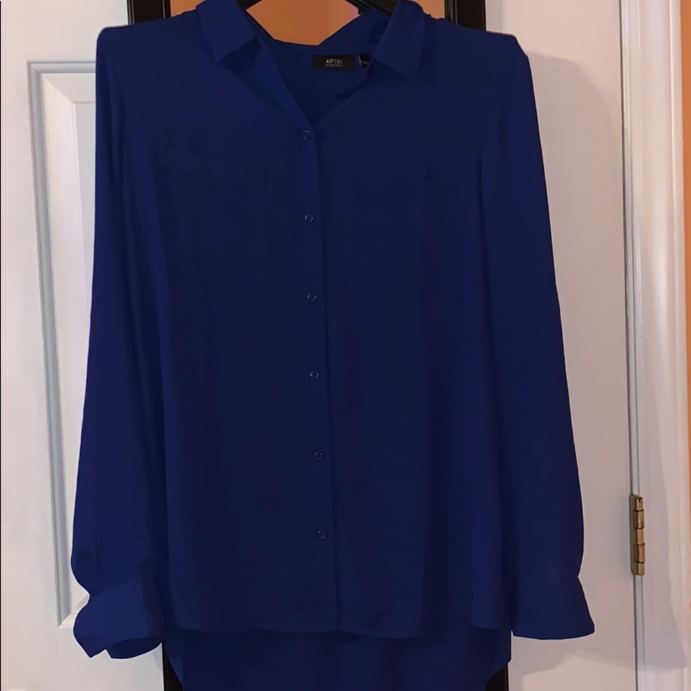 Blue blouse - Picture 2 of 2